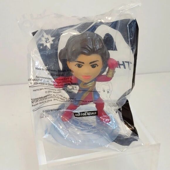 McDonalds Happy Meal Toy The Marvels Ms Marvel 2023 Collectible - Picture 1 of 6